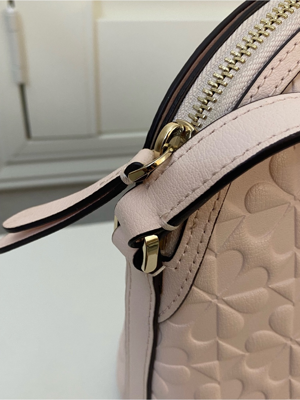 kate spade Blush Quilted Floral Crossbody with Matching Wallet - Picture 5 of 13